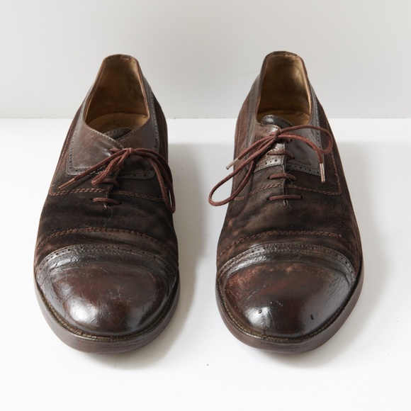 80s - SUSAN BENNIS - WARREN EDWARDS - Shoes - Men\'s - 10 - Brown Suede main image 6